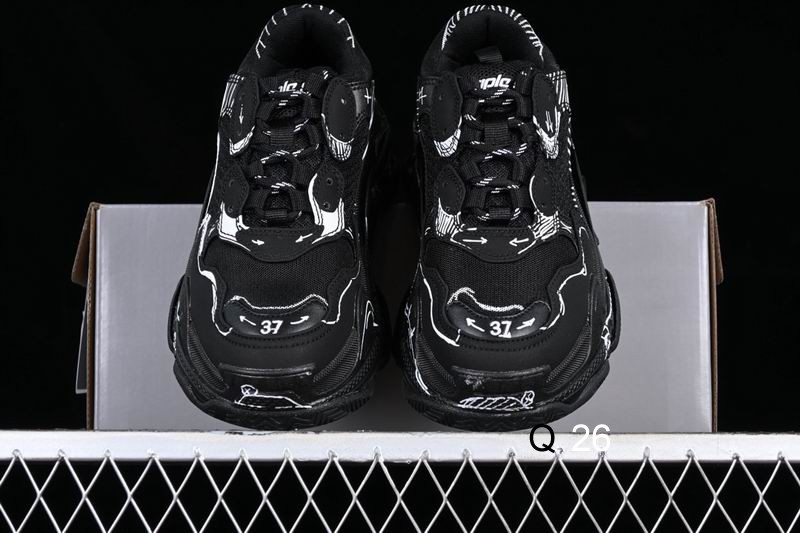 Balenciaga Triple S Sneaker 'Sketch - Black'