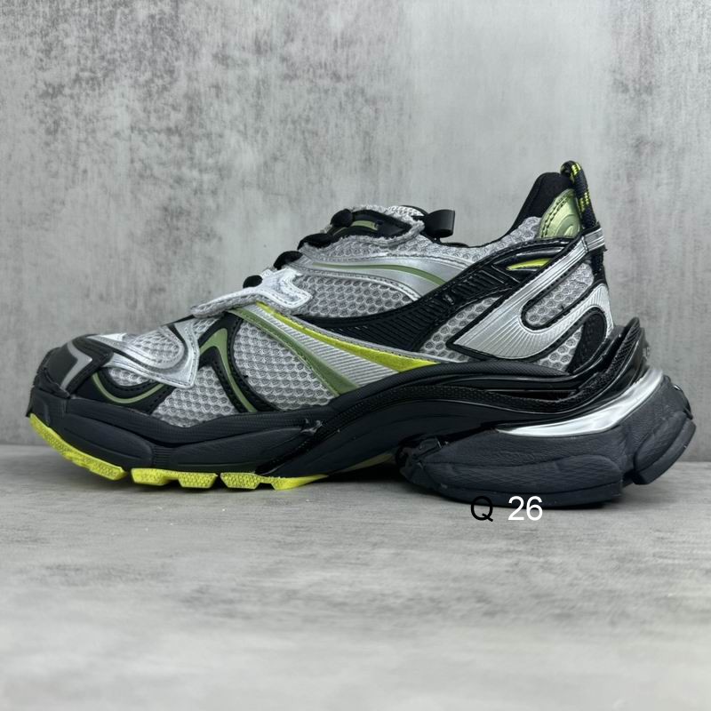 Balenciaga Runner 2.0 Worn-Out Silver Neon Yellow