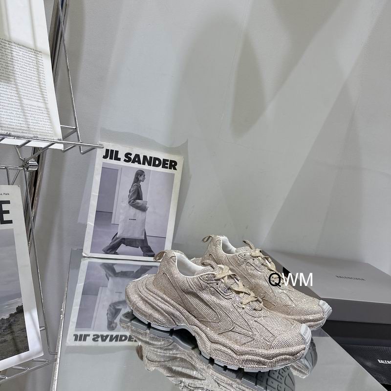Balenciaga 3XL Beige Rhinestones