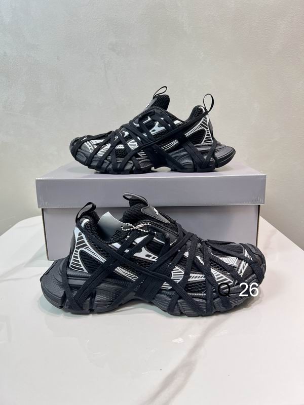 Balenciaga 3XL Extreme Lace Black White