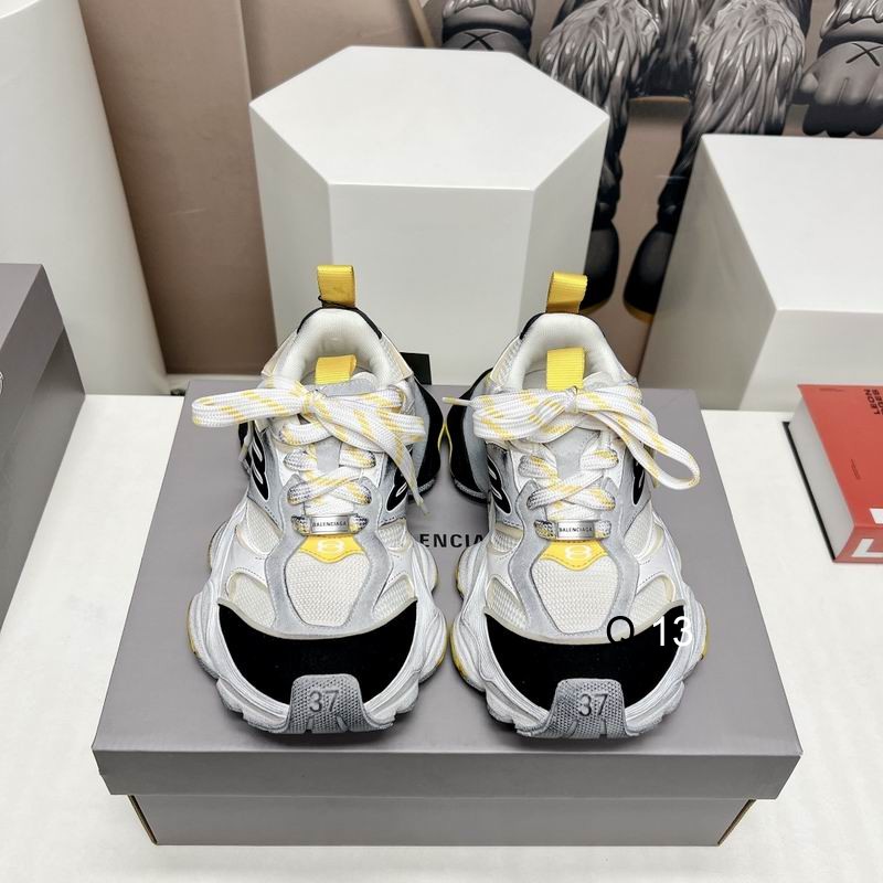 BALENCIAGA 50mm Cargo Nylon & Mesh Sneakers Yellow