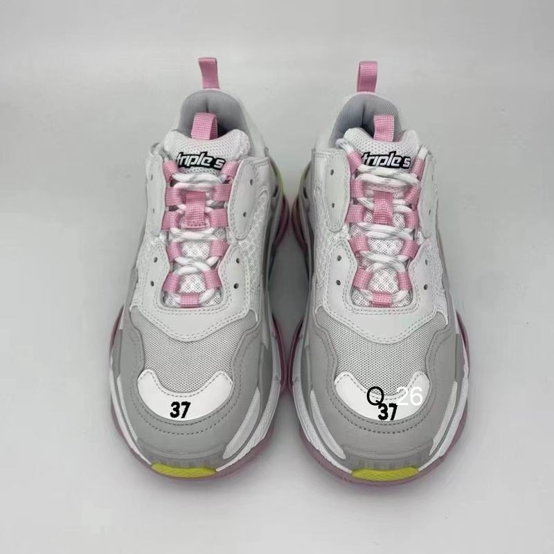 Balenciaga Triple S White Yellow