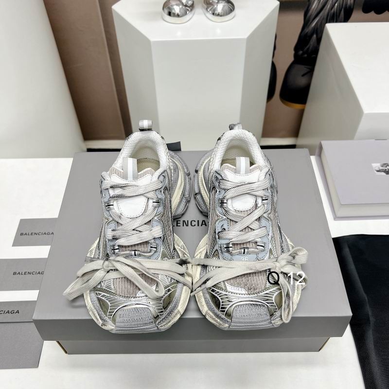 Balenciaga 3XL White Silver Summer Mesh