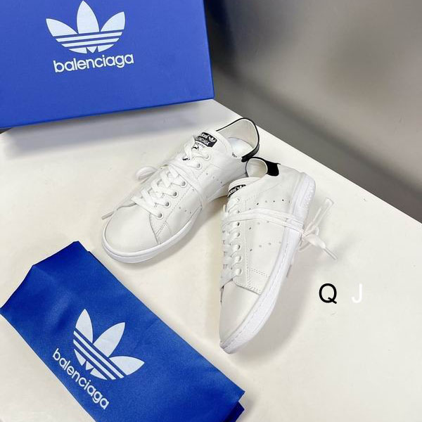 Balenciaga x adidas Stan Smith Core White Black