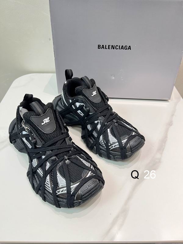 Balenciaga 3XL Extreme Lace Black White