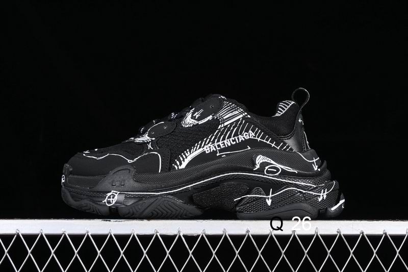 Balenciaga Triple S Sneaker 'Sketch - Black'