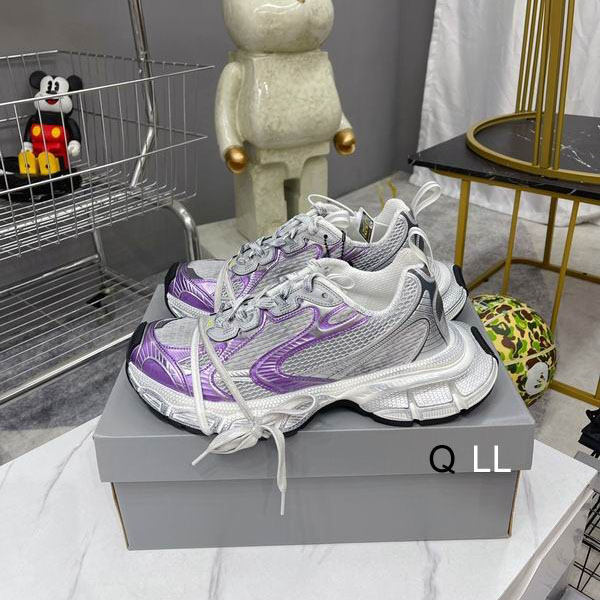 Balenciaga Gray & Purple 3XL Sneakers