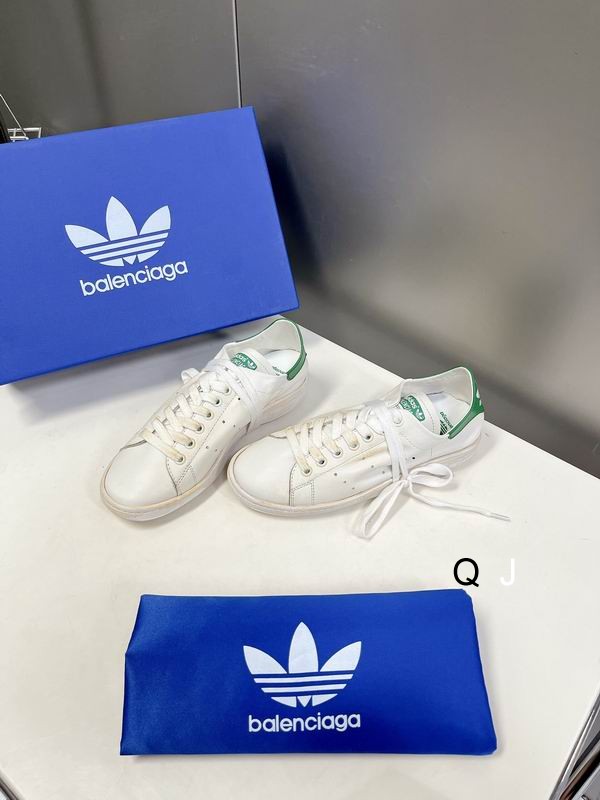 Balenciaga x adidas Stan Smith Core White Green