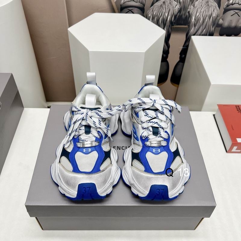 BALENCIAGA 50mm Cargo Nylon & Mesh Sneakers Blue