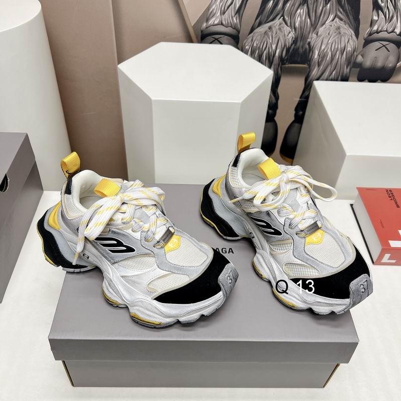 BALENCIAGA 50mm Cargo Nylon & Mesh Sneakers Yellow