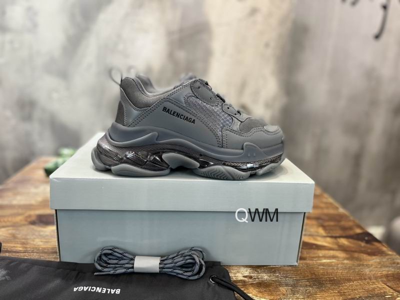 Balenciaga Triple S Clear Sole Grey