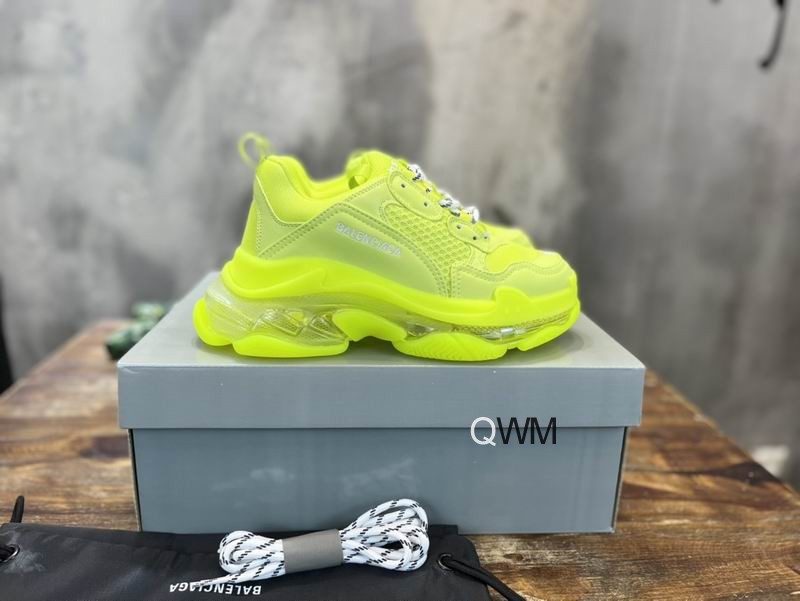 Balenciaga Triple S Clear Sole Yellow