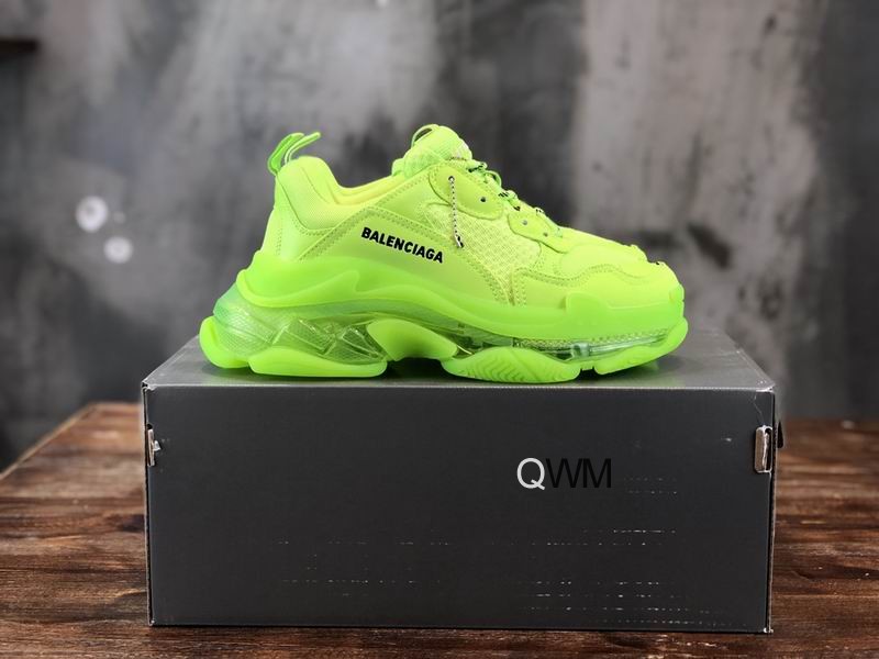 Balenciaga Triple S Clear Sole Fluo Yellow