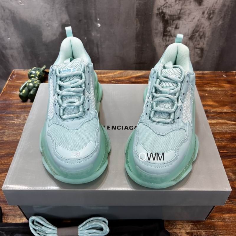 Balenciaga Triple S Sneaker 'Clear Sole - Mint'