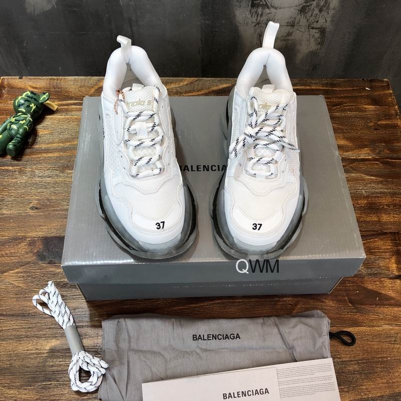 Balenciaga Triple S Sneaker 'Clear Sole - White Black'