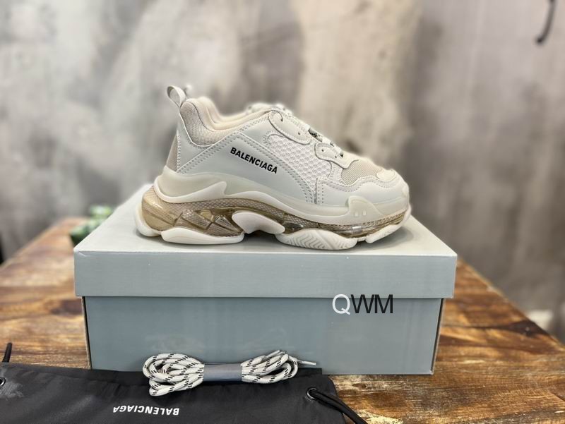 Balenciaga Triple S White Tan