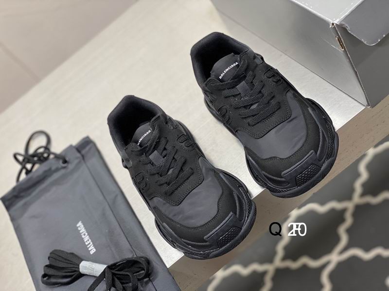 Balenciaga Triple S Nylon Black