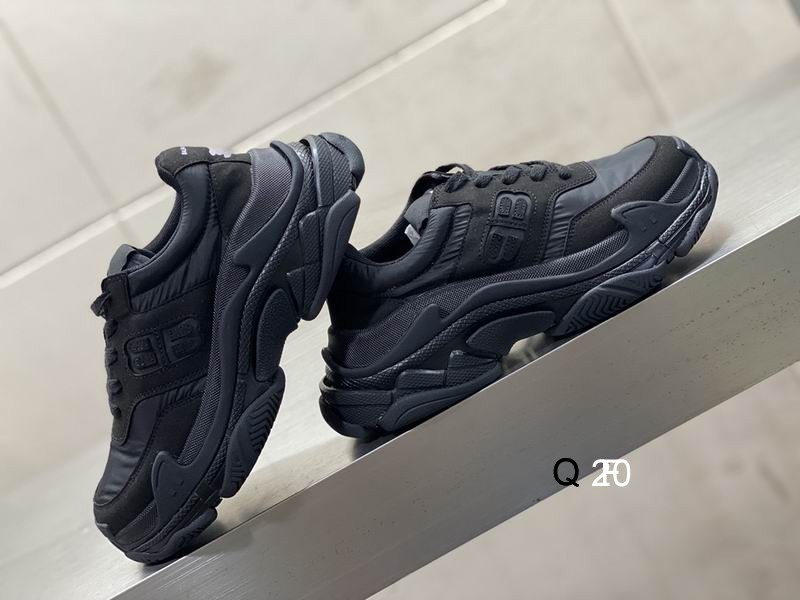 Balenciaga Triple S Nylon Black