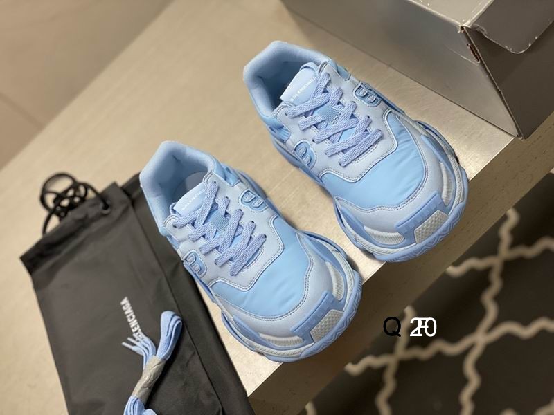 Balenciaga Triple S Light Blue White