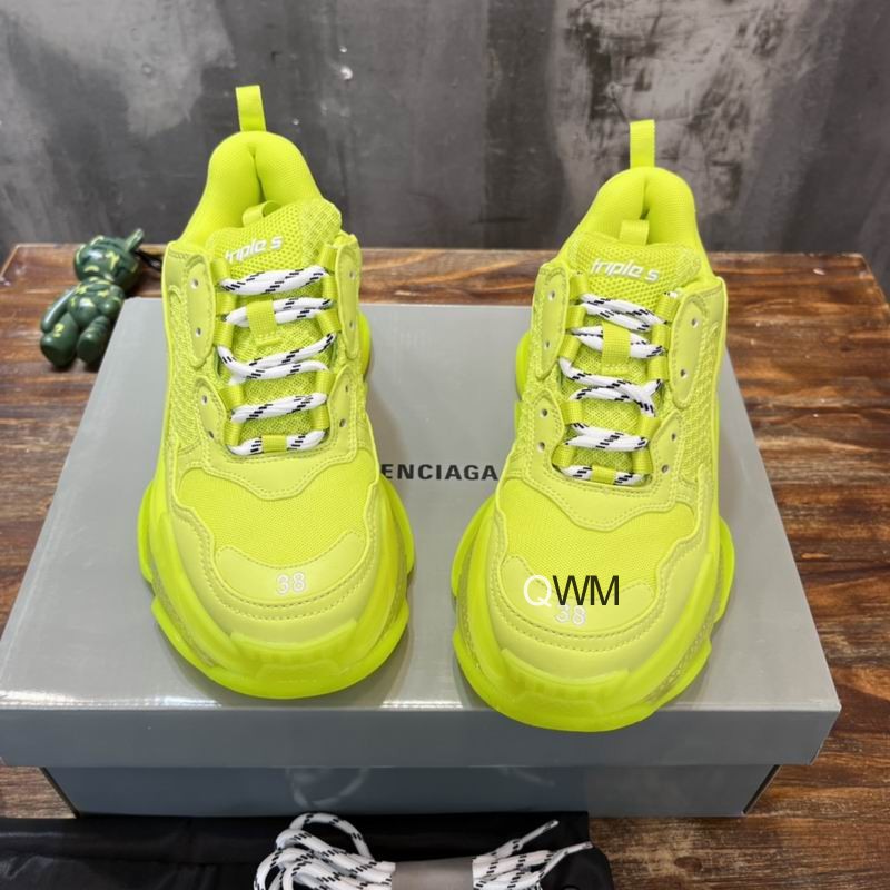 Balenciaga Triple S Clear Sole Yellow