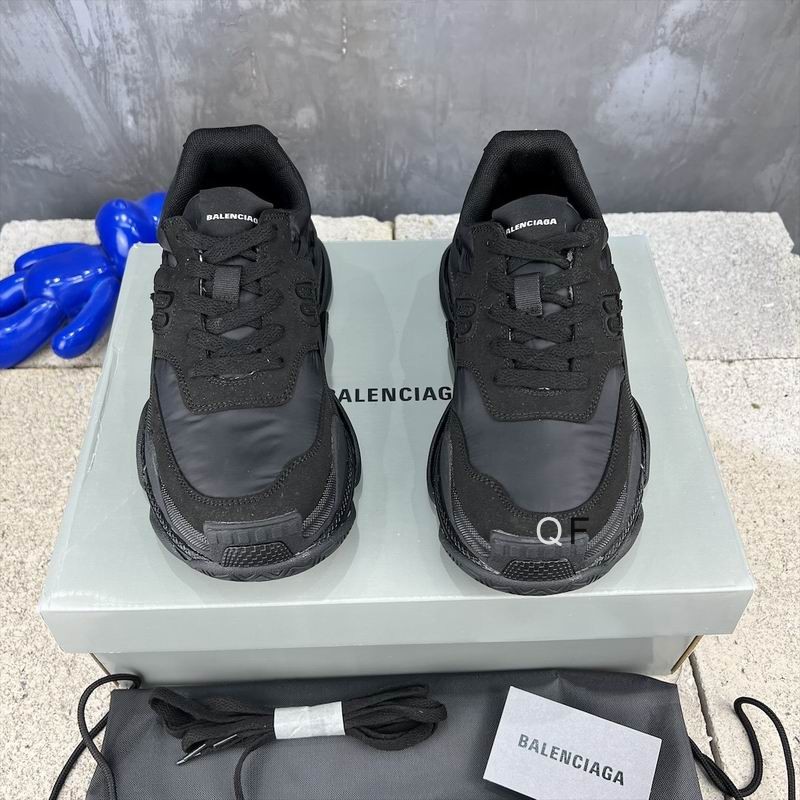 Balenciaga Triple S Nylon Black