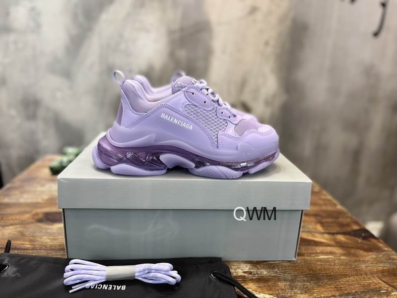 Balenciaga Wmns Triple S Sneaker 'Clear Sole - Light Lilac'