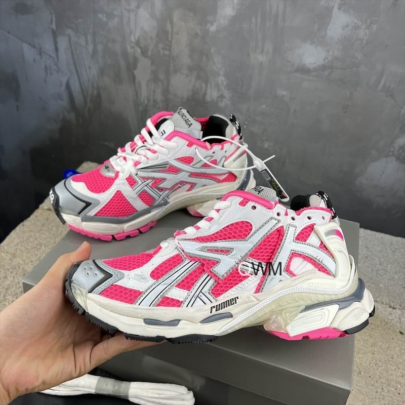 Balenciaga Runner White Fluo Pink