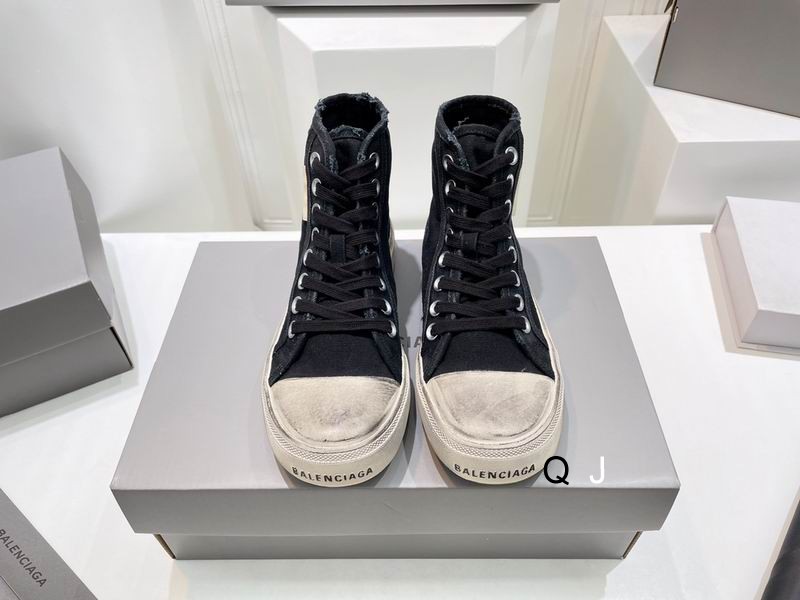 Balenciaga Paris High Top Black