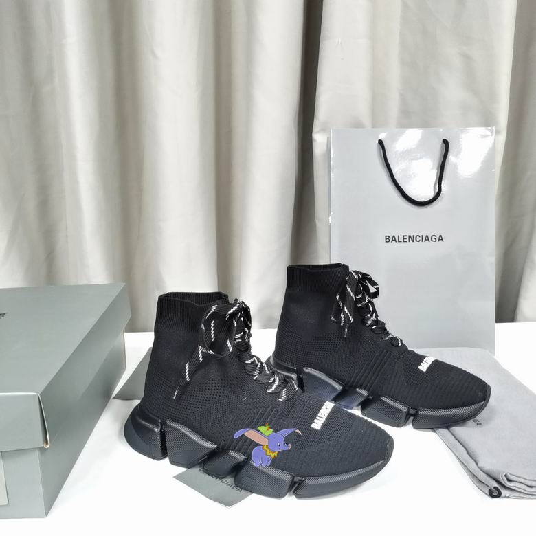 Balenciaga Speed 2.0 Lace Up Black