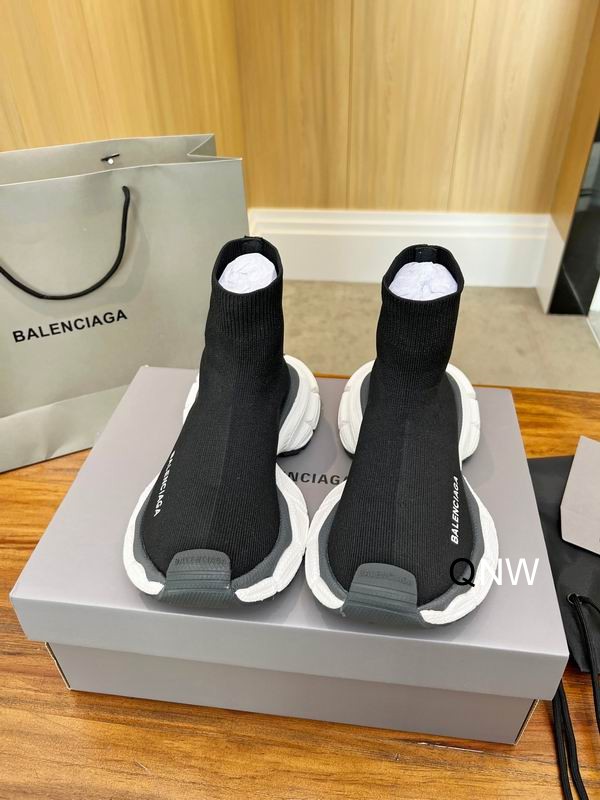 Balenciaga Speed Trainer Black White