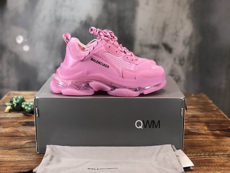 Balenciaga Triple S Clear Sole Pink