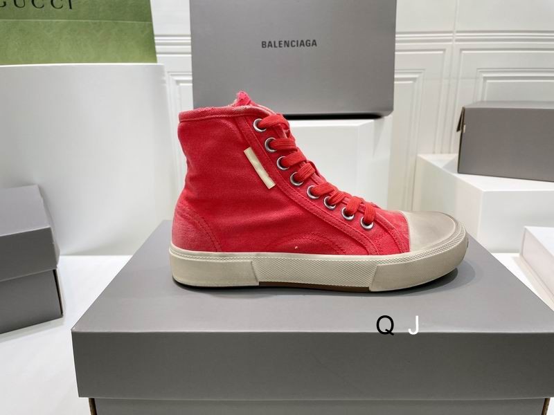 Balenciaga Paris High Top Red