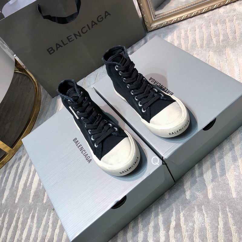 Balenciaga Paris high-top Sneakers Black