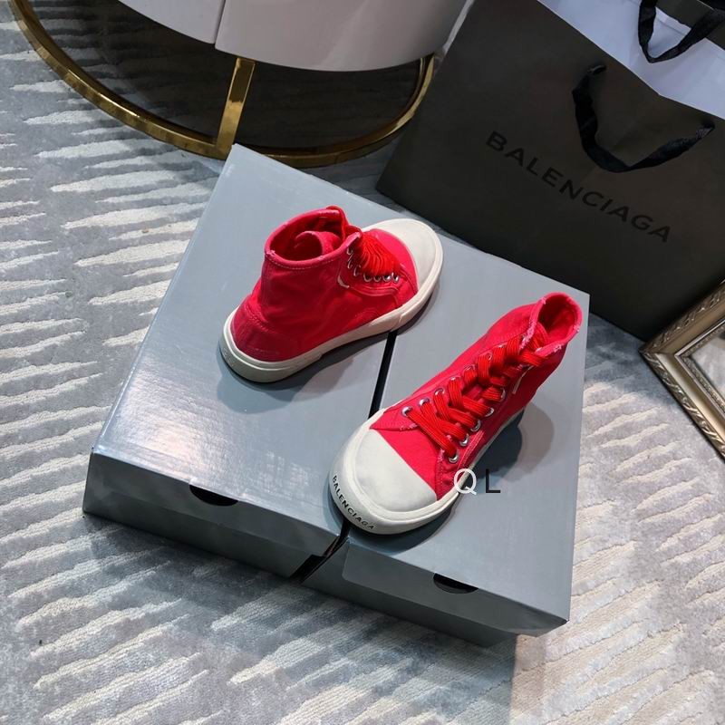 Balenciaga Paris high-top Sneakers Red