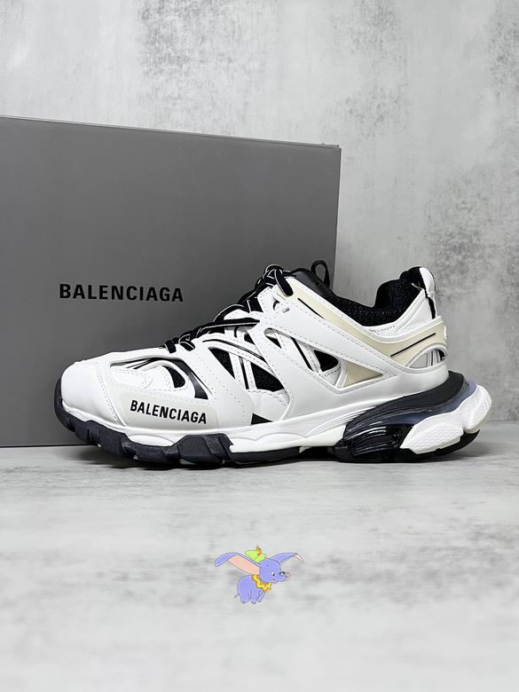 Balenciaga Track Worn Out White Black