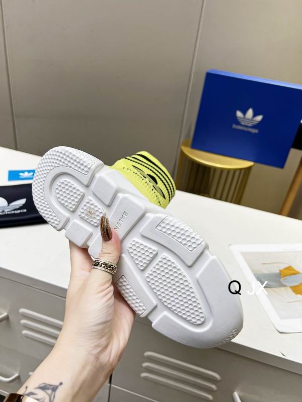Balenciaga x adidas Speed Trainer White Black