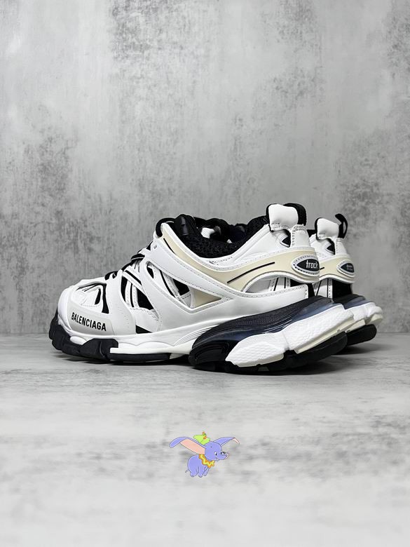 Balenciaga Track Worn Out White Black