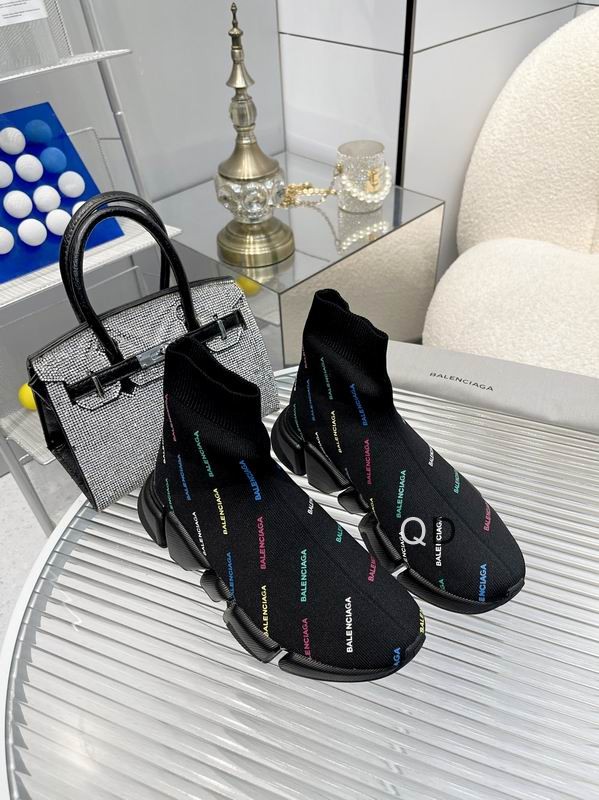 Balenciaga Speed 2.0 Logo Knit