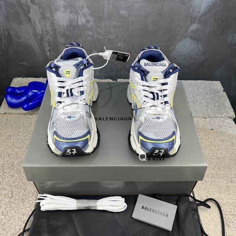Balenciaga Runner White Blue Yellow Grey Black