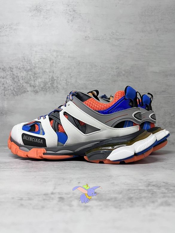 Balenciaga Track Orange Blue