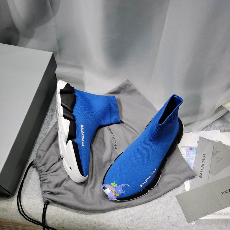 Balenciaga Speed 2.0 Blue Black