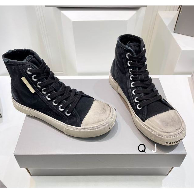 Balenciaga Paris High Top Black