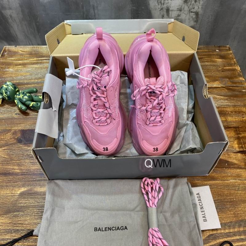 Balenciaga Triple S Clear Sole Pink