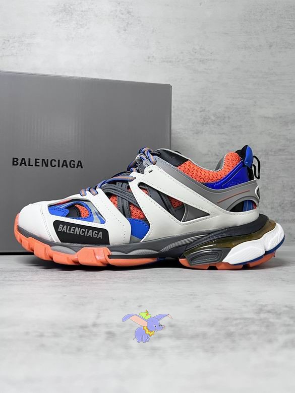 Balenciaga Track Orange Blue