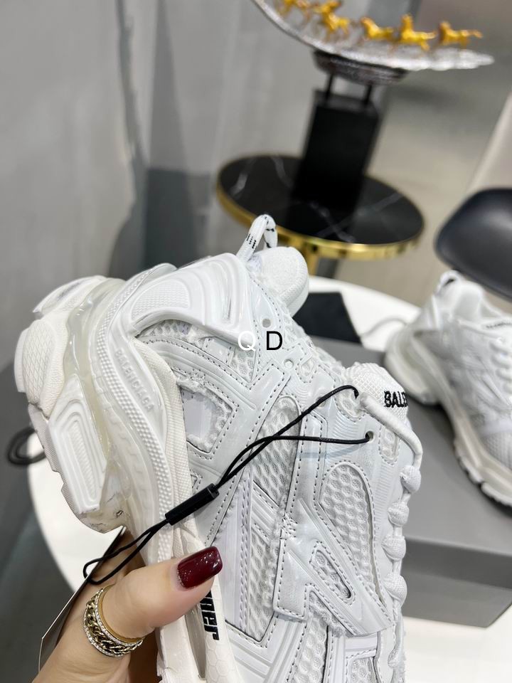 Balenciaga Runner Sneakers in White