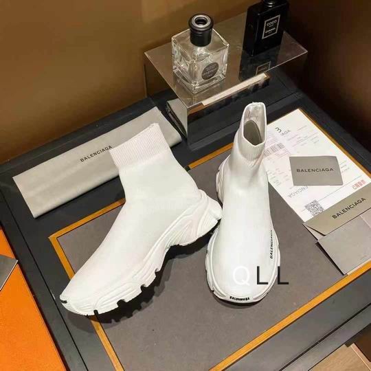 Balenciaga Pre-Owned sock-style Chunky Trainers White