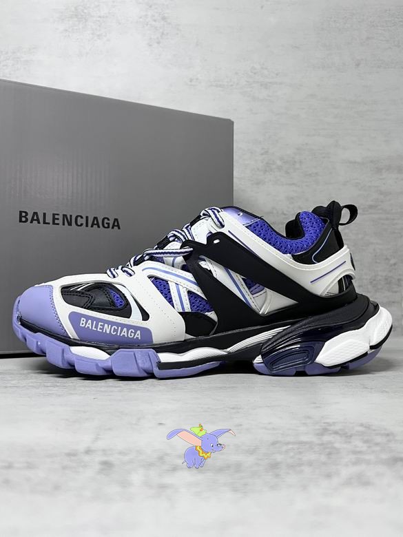 Balenciaga Track Trainers Purple