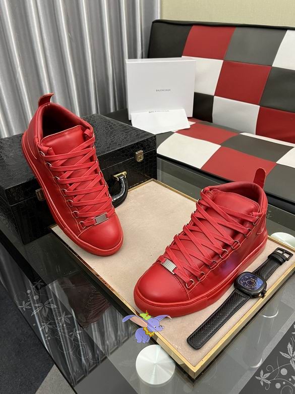 Balenciaga Arena High 'Red Suede'