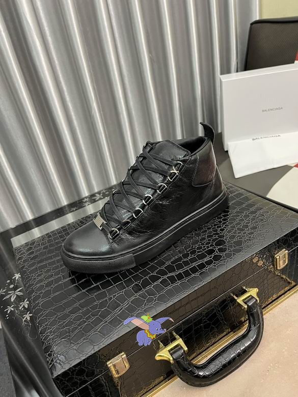 Balenciaga Arena High Black Leather