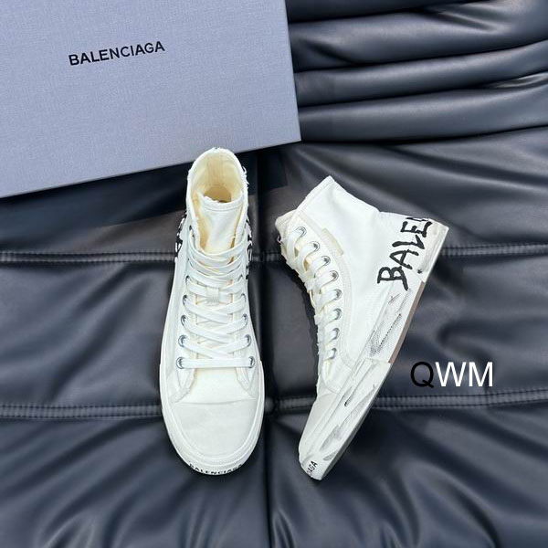 Balenciaga Paris High 'Graffiti - White'